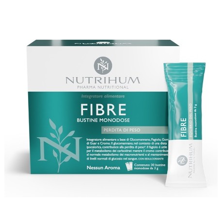 Nutrihum Fibre Integratore per Perdita Peso 30 Stickpack Nutrihum Fibre Integratore per Perdita Peso 30 Stickpack