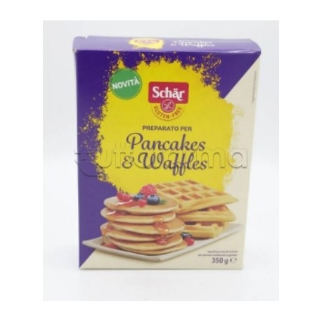 Schar Preparato per Pancakes e Waffles Senza Glutine 350g Schar Preparato per Pancakes e Waffles Senza Glutine 350g