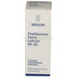 Weleda Chelidonium Ferro Rh D3 Rimedio Omeopatico 20ml Weleda Chelidonium Ferro Rh D3 Rimedio Omeopatico 20ml