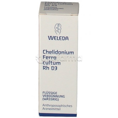 Weleda Chelidonium Ferro Rh D3 Rimedio Omeopatico 20ml