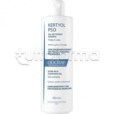 Ducray Kertyol PSO Gel Detergente Viso e Corpo 400ml