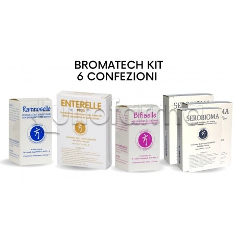 Bromatech Kit Fermenti Lattici per la Salute Intestinale 6 confezioni