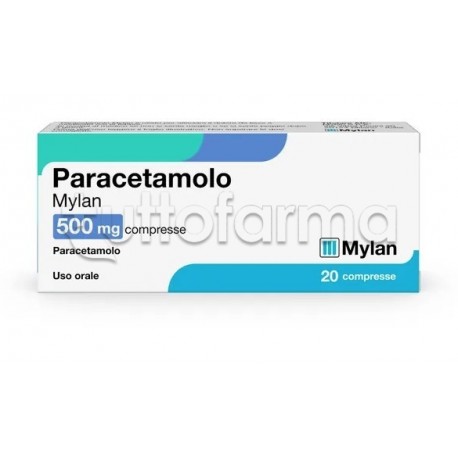 Paracetamolo Mylan 500Mg 20 Compresse