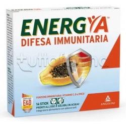 Energya Difesa Integratore Energetico per Difese Immunitarie 14 Bustine Stick