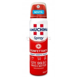 Amuchina Spray Disinfettante per Oggetti, Tessuti e Ambienti 100ml