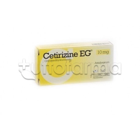 Cetirizina Eg 10 Mg 7 Compresse Rivestite Con Film