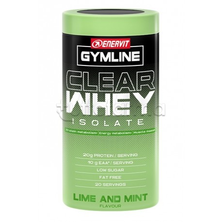 Enervit Clear Whey Isolate Lime and Mint Barattolo 480g