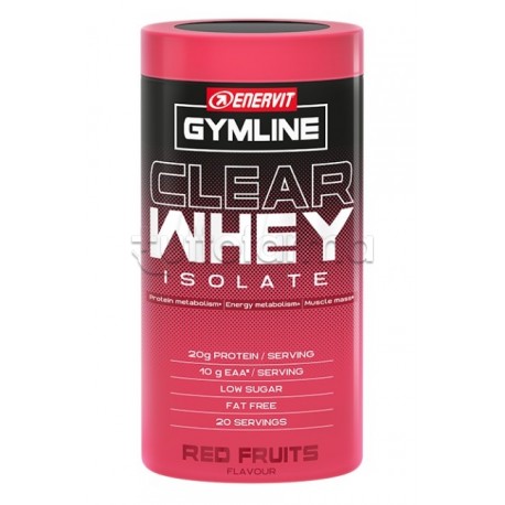 Enervit Clear Whey Isolate Red Fruits Barattolo 480g Enervit Clear Whey Isolate Red Fruits Barattolo 480g