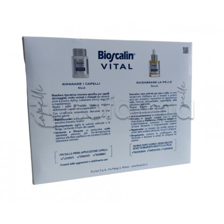 Bioscalin Vital Cofanetto Maschera Capelli e Siero Viso Collo