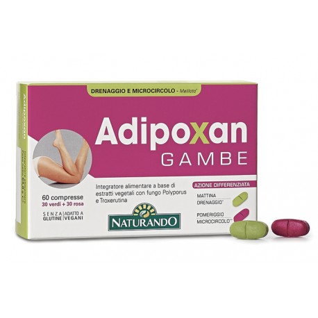 Adipoxan Gambe Integratore per le Gambe 60 Compresse