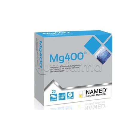 Named Mg400 integratore di Magnesio e Vitamine 20 Bustine