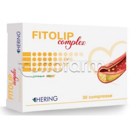 Fitolip Complex Integratore per Trigliceridi e Colesterolo 30 Compresse
