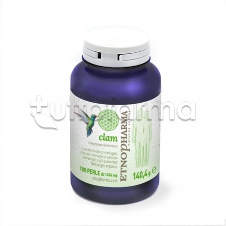 Clam Integratore per Stanchezza e Carenze Alimentari 100 Perle