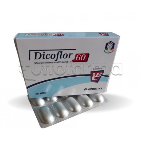 Dicoflor 60 Integratore di Fermenti Lattici 20 capsule
