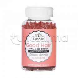 Lashilè Good Hair Vitamins Boost Integratore Benessere Capelli 60 Caramelle Gommose