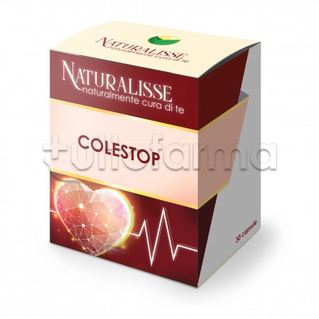 Naturalisse Colestop Integratore per il Colesterolo 30 Capsule