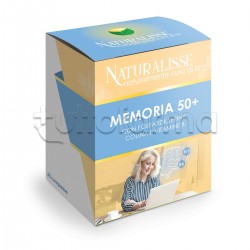 Naturalisse Memoria 50+ Integratore per la Memoria 60 Compresse