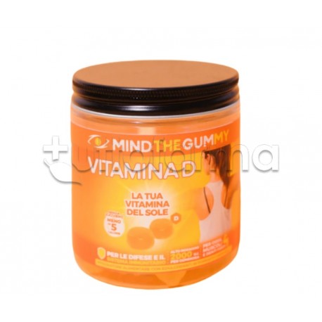 Mind The Gummy Vitamina D3 Integratore per Sistema Immunitario 30 Pastiglie Gommose Mind The Gummy Vitamina D3 Integratore per Sistema Immunitario 30 Pastiglie Gommose