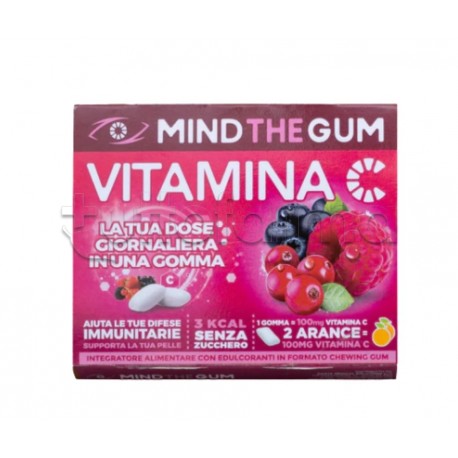 Mind The Gummy Vitamina C Frutti Rossi Integratore per Difese Immunitarie 30 Pastiglie Gommose Mind The Gummy Vitamina C Frutti Rossi Integratore per Difese Immunitarie 30 Pastiglie Gommose