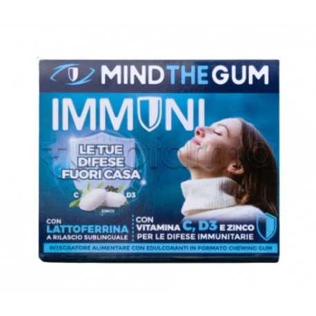 Immuni Gum Integratore per Difese Immunitarie 18 Gomme Immuni Gum Integratore per Difese Immunitarie 18 Gomme