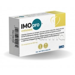 IMOpro Cholequil Integratore per Colesterolo e Trigliceridi 30 Compresse