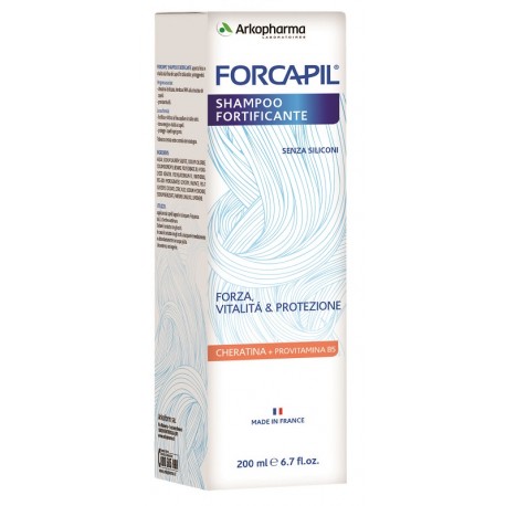 Forcapil Shampoo Fortificante per Capelli 200ml