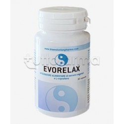 Evorelax Integratore per il Benessere Mentale 30 Capsule Evorelax Integratore per il Benessere Mentale 30 Capsule