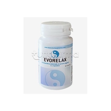 Evorelax Integratore per il Benessere Mentale 30 Capsule Evorelax Integratore per il Benessere Mentale 30 Capsule
