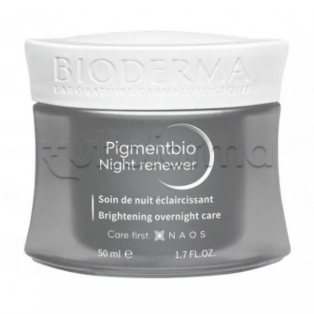 barattolo Bioderma Pigmentbio Night Renewer Trattamento Schiarente Notte 50ml barattolo Bioderma Pigmentbio Night Renewer Trattamento Schiarente Notte 50ml