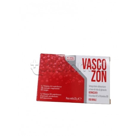 Vascozon Integratore per Circolazione 45 Capsule