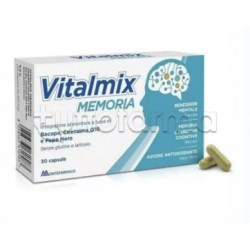 Vitalmix Integratore per la Memoria 30 Capsule Vitalmix Integratore per la Memoria 30 Capsule