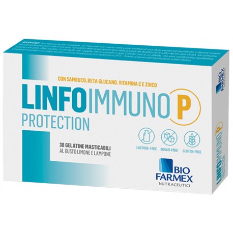 Linfoimmuno P Protection Integratore per Vie Respiratorie 30 Gelatine