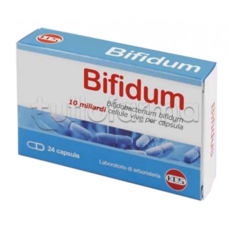 Kos Bifidum Integratore per la Flora Intestinale 24 Capsule Kos Bifidum Integratore per la Flora Intestinale 24 Capsule