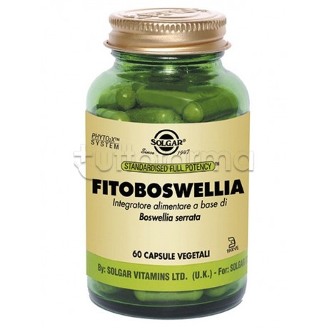 Solgar Fitoboswellia Integratore per Articolazioni 60 Capsule
