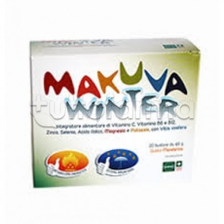 Makuva Winter Integratore per Difese Immunitarie ed Energia 20 Bustine