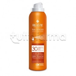 Rilastil Sun System Dry Touch SPF30 Spray Solare Tocco Asciutto 200ml