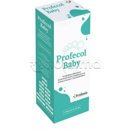 Profecol Baby Integratore per Intestino dei Bambini 40ml Profecol Baby Integratore per Intestino dei Bambini 40ml