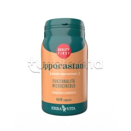 Erba Vita Ippocastano Integratore per Circolazione 60 Capsule Erba Vita Ippocastano Integratore per Circolazione 60 Capsule
