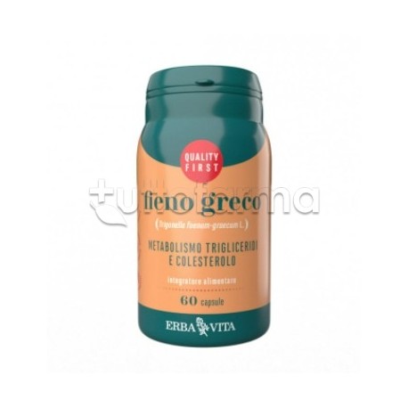 Erba Vita Fieno Greco Integratore per Circolazione 60 Capsule Erba Vita Fieno Greco Integratore per Circolazione 60 Capsule