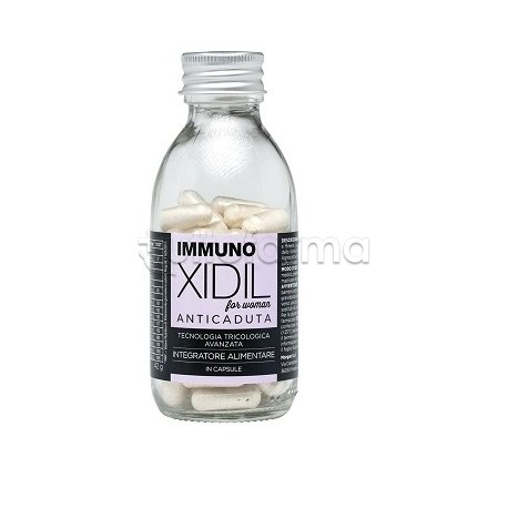 Immunoxidil Donna Integratore per Capelli 60 Capsule Immunoxidil Donna Integratore per Capelli 60 Capsule