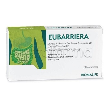Eubarriera Integratore per Sistema Digerente 30 Compresse
