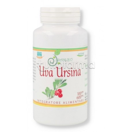 Atena Bio Uva Ursina Integratore per Vie Urinarie 100 Capsule