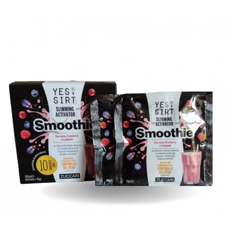 Zuccari Yes Sirt Slimming Activator Smoothie Uva, Cranberry e Lamponi 10 Buste