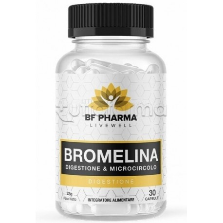 Bromelina Integratore per Circolazione 30 Capsule Bromelina Integratore per Circolazione 30 Capsule