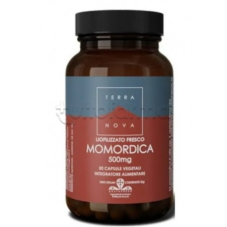 Terranova Momordica Integratore Antiossidante 50 Capsule Terranova Momordica Integratore Antiossidante 50 Capsule