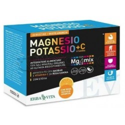 Magnesio, Potassio +Vitamina C Integratore Ricostituente 20 Bustine Magnesio, Potassio +Vitamina C Integratore Ricostituente 20 Bustine