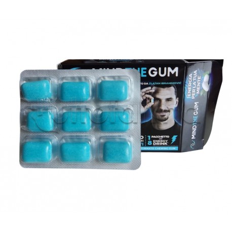 Mind The Gum Mind Integratore per Benessere Mentale e Concentrazione 18 Gomme da Masticare Mind The Gum Mind Integratore per Benessere Mentale e Concentrazione 18 Gomme da Masticare