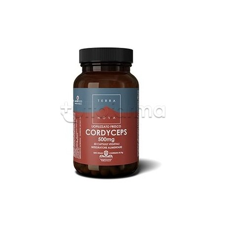 Terranova Cordyceps Integratore per Vie Respiratorie 50 Capsule