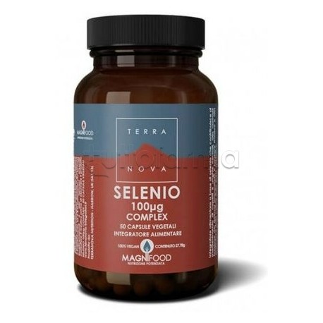 Terranova Selenio Complex Integratore Antiossidante 50 Capsule Terranova Selenio Complex Integratore Antiossidante 50 Capsule