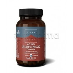 Terranova Acido Ialuronico Integratore per Pelle 50 Capsule Terranova Acido Ialuronico Integratore per Pelle 50 Capsule
